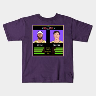 A.D & Austin - NBA Jam Edition Kids T-Shirt